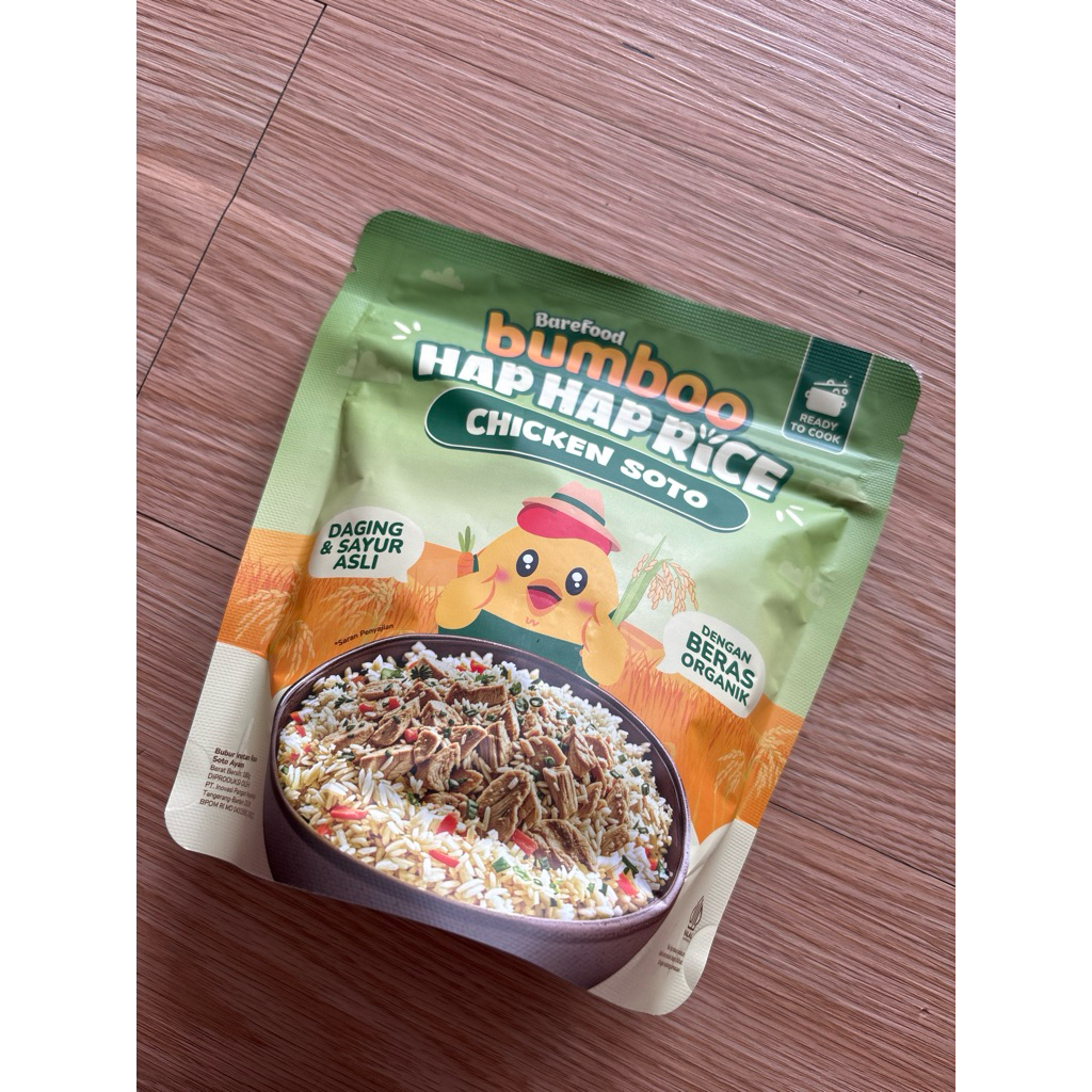 Bumboo hap hap rice chicken soto