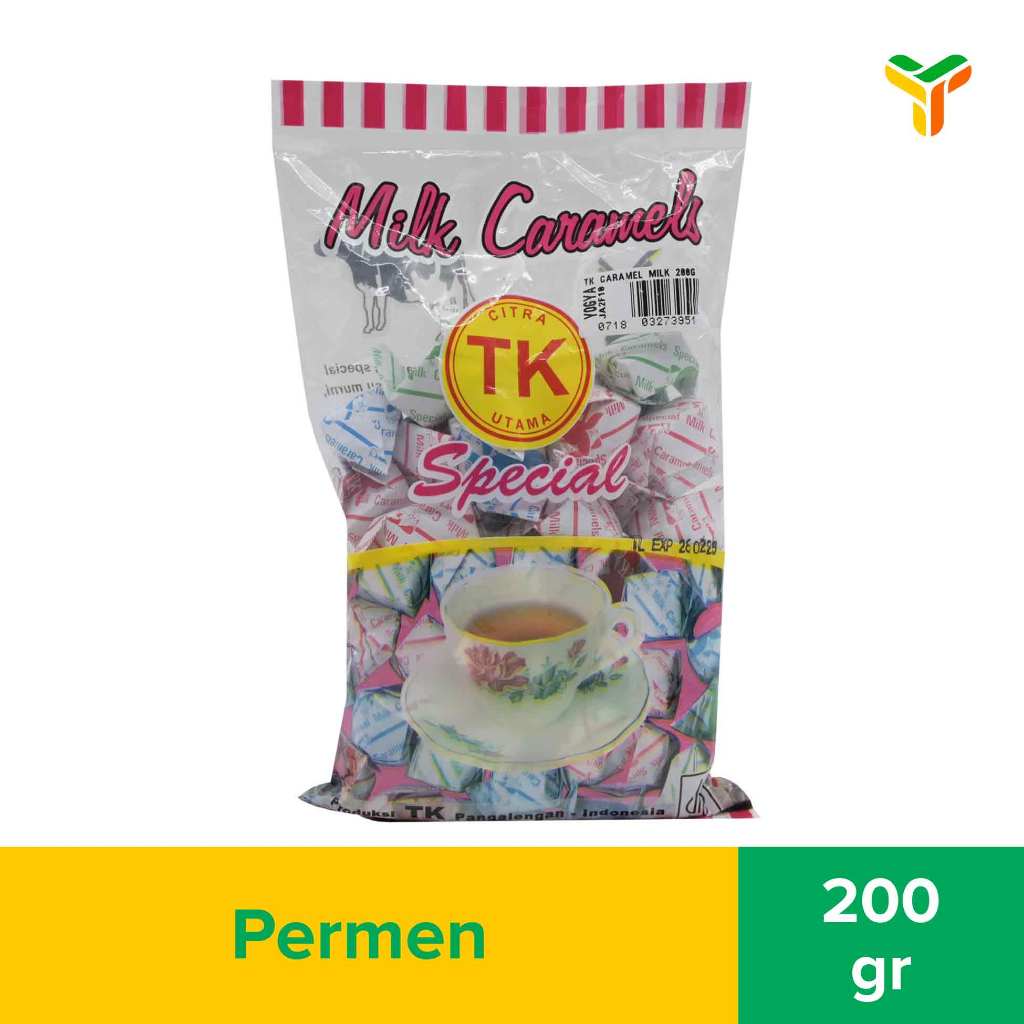 Tk Caramel Milk 200 Gram