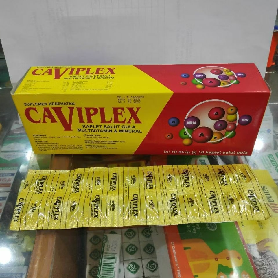 Caviplex harga per strip 10 tablet