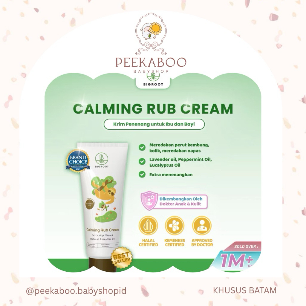 BIGROOT - Calming Rub Cream 30ml