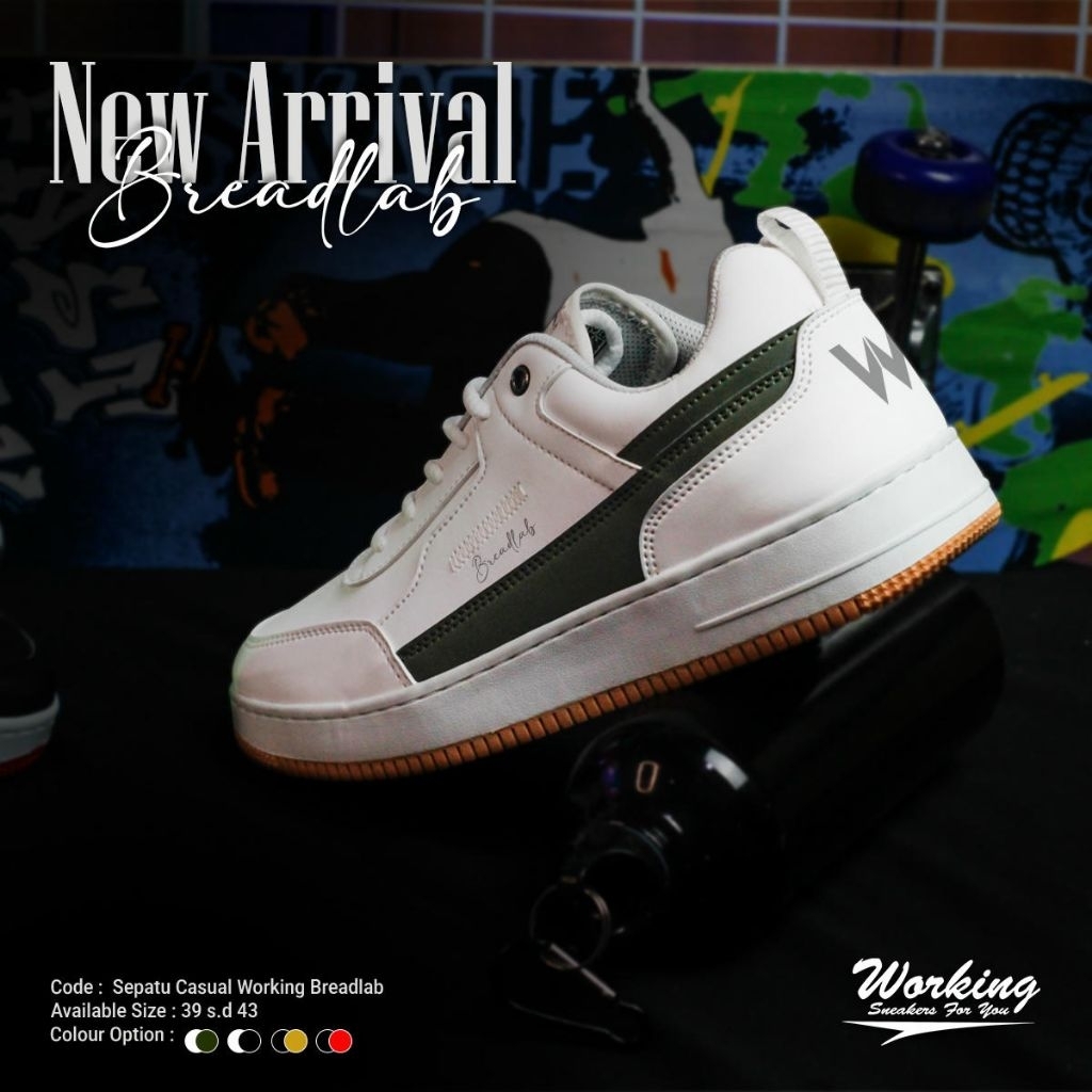 SEPATU KETS CASUAL WORKING BREADLAB