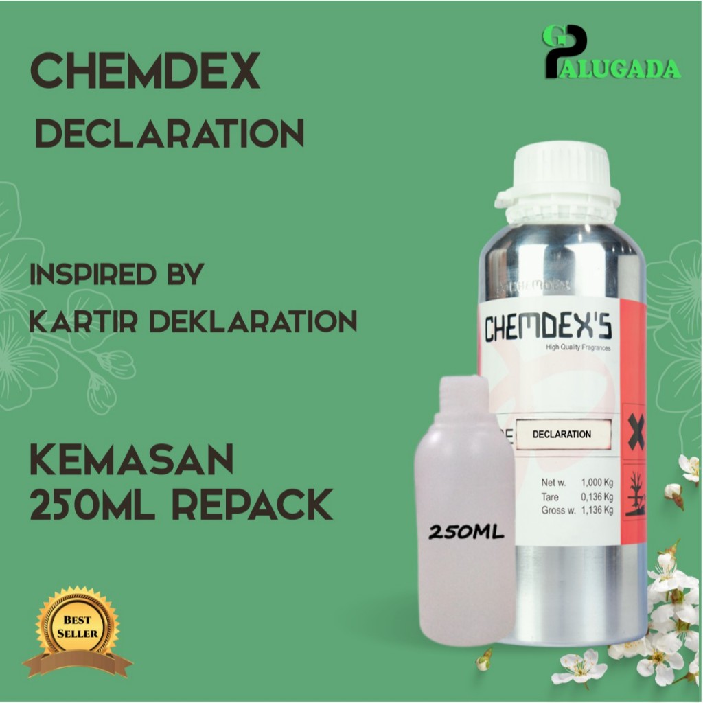bibit parfum murni  DEKLARATION   CHEMDEX'S 250ML
