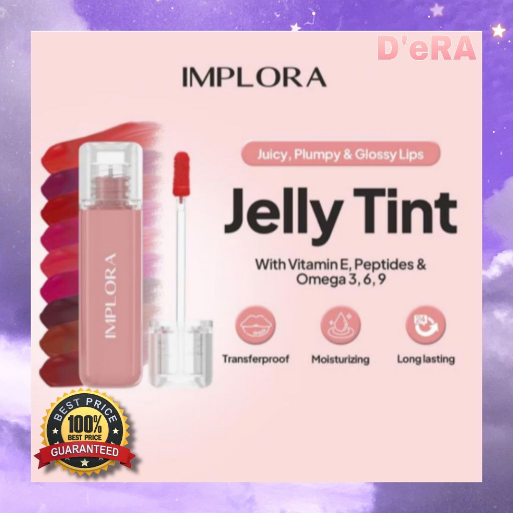 D'eRA | IMPLORA Jelly Tint LipTint