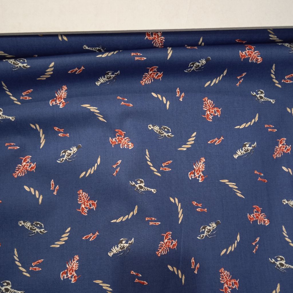 KAIN KATUN POPLINE PREMIUM IMPORT LOBSTER