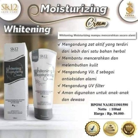 SR12 Whitening Moisturizing Cream