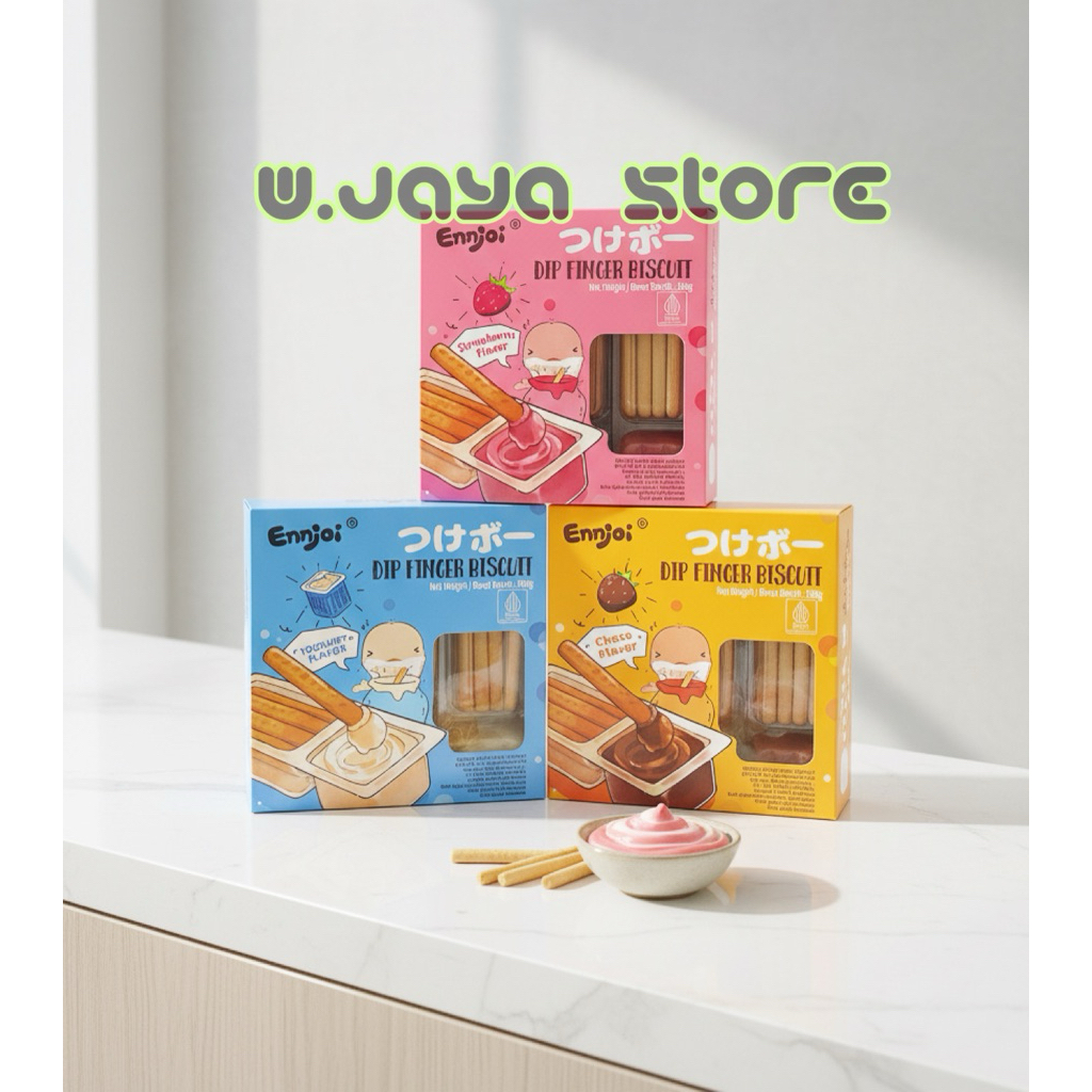 Ennjoi Dip Finger Biscuit 180g