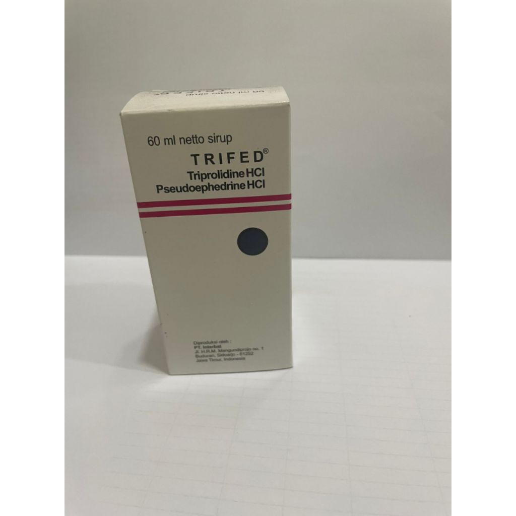 Trifed sirup 60ml (per Botol )