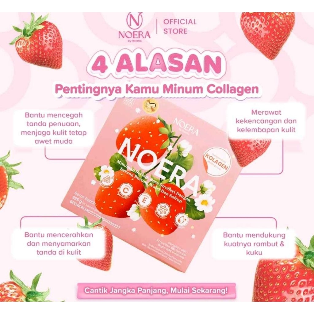 Noera collagen strawberry