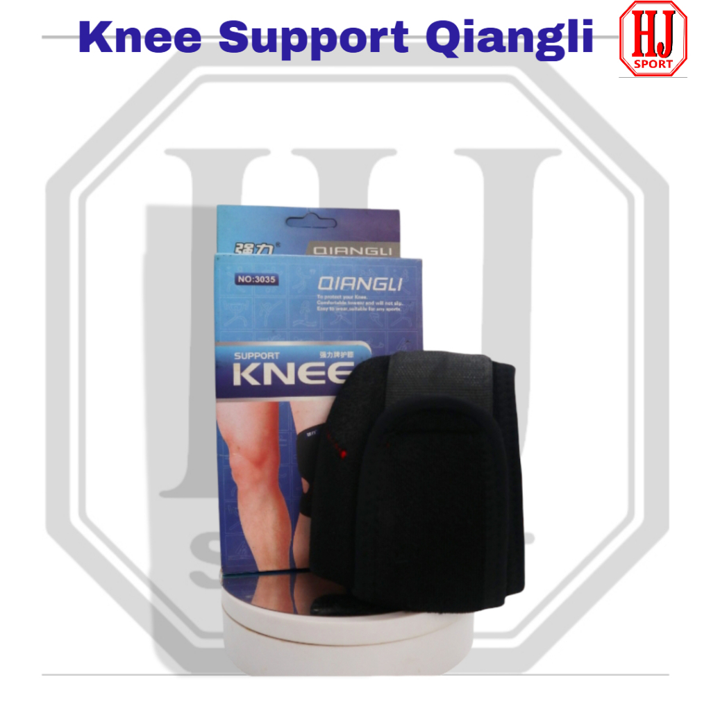 Knee Support Qiangli Deker Pendek 3035