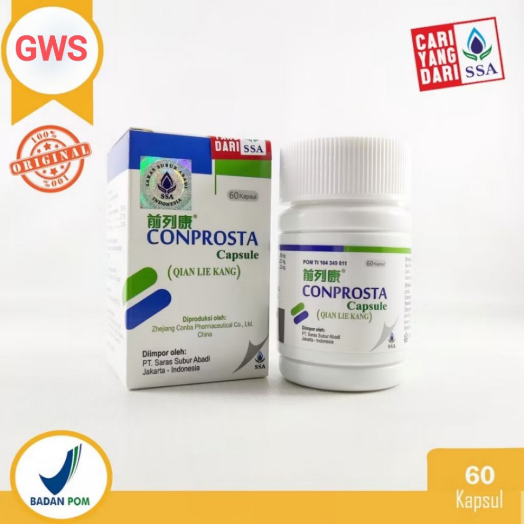 Conprosta 60 capsule SSA ( BPOM ) "Prostat"