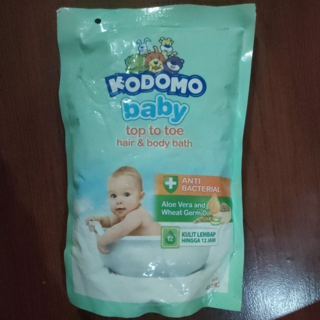 Kodomo Top to Toe Refill 450ml