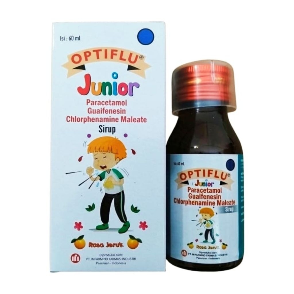 OPTIFLU Junior Sirup Rasa Jeruk 60ml