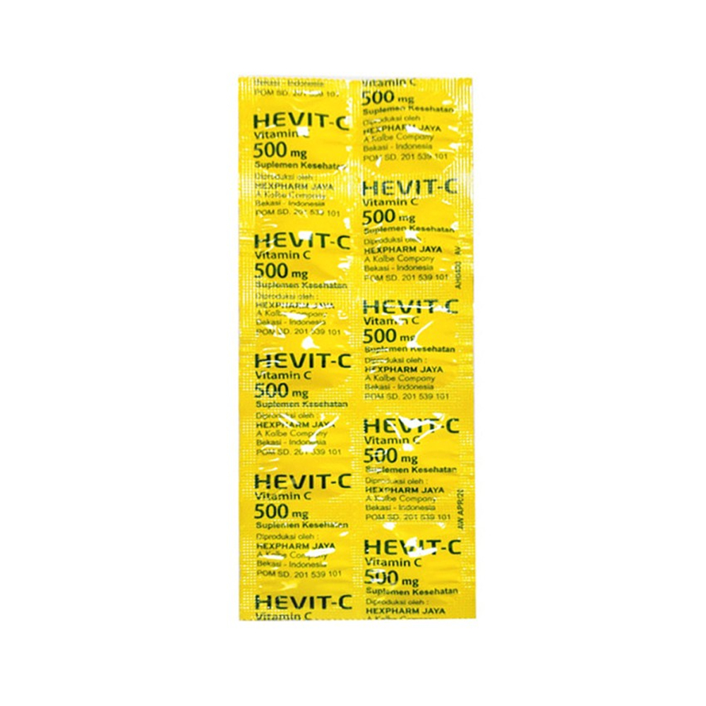 HEVIT-C 500MG ISI 10 TABLET