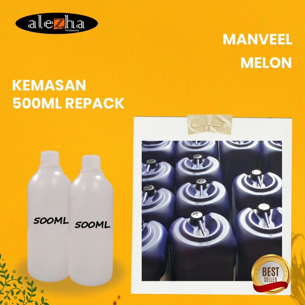 BIBIT PARFUM MURNI MELON (MANVEEL) 500ML REPACK