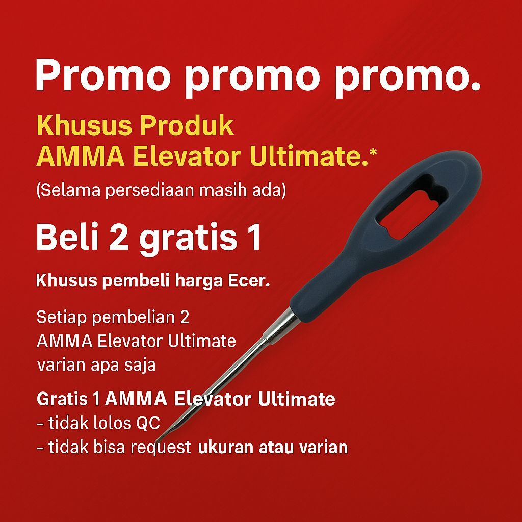 AMMA Ultimate Elevator - 4.8mm, Dual Edge & Normal Edge