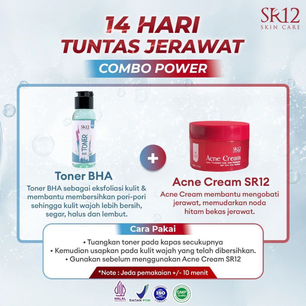 SR12 Exfoliating Toner AHA & BHA -