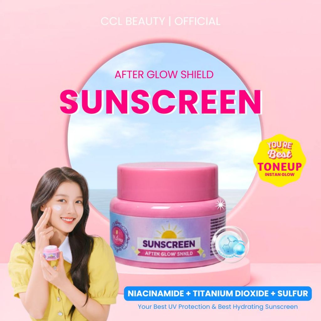 [READY STOCK] SUNSCREEN AFTER GLOW SHIELD
