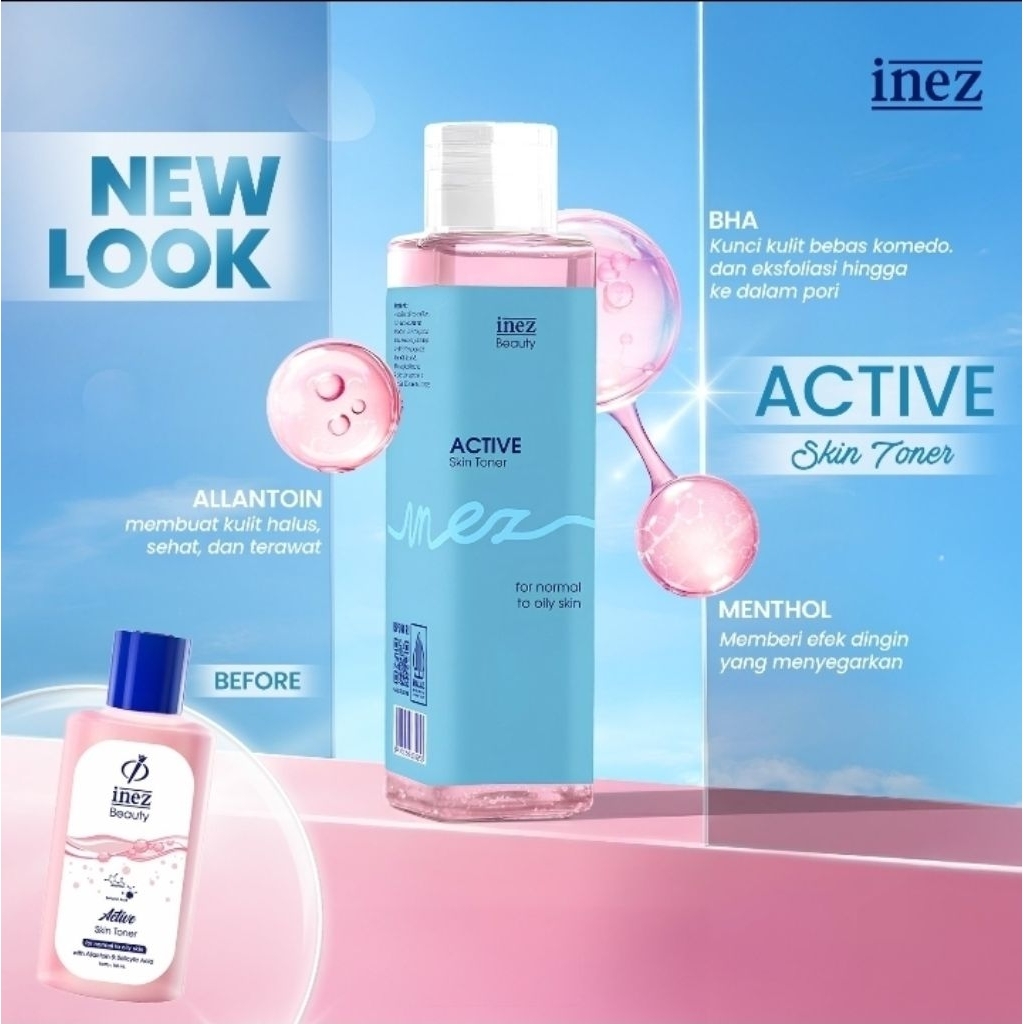 INEZ ACTIVE SKIN TONER 25°