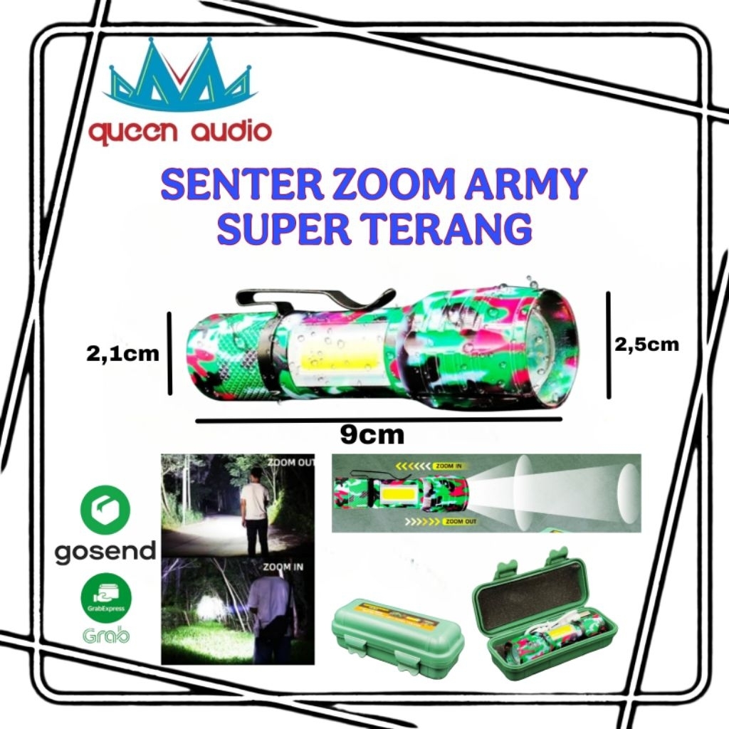 SENTER ZOOM ARMY SUPER TERANG