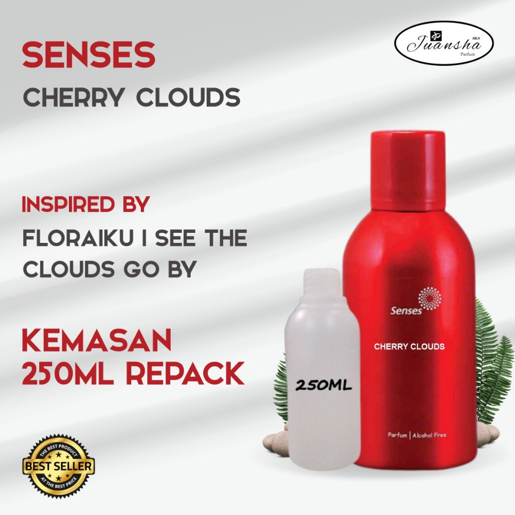 bibit parfum CHERRY CLOUDS SENSES 250ML