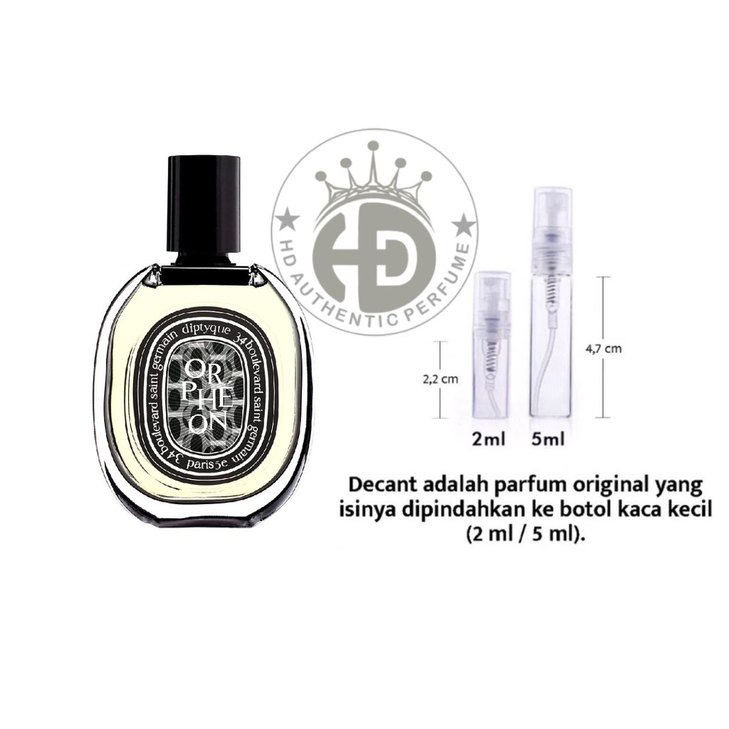 HD Authentic Perfume - Decant Dip Orpheon EDP