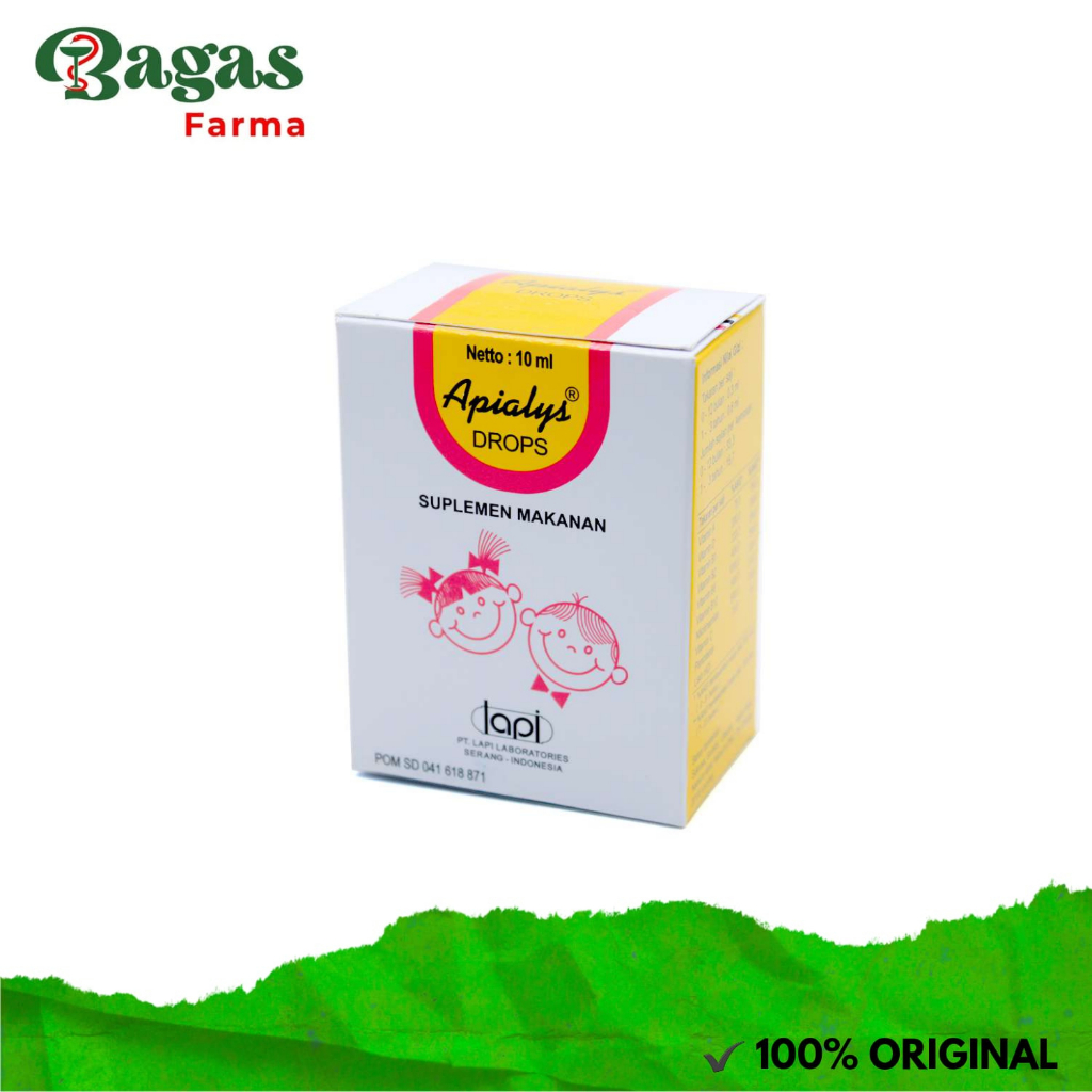 APIALYS DROPS 10 ML BOTOL