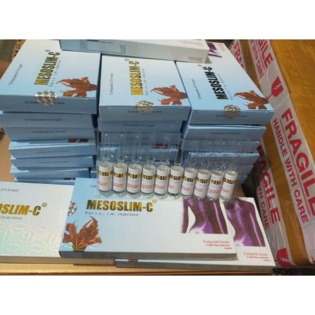 mesoslim c || pakai box // MESOSLIME