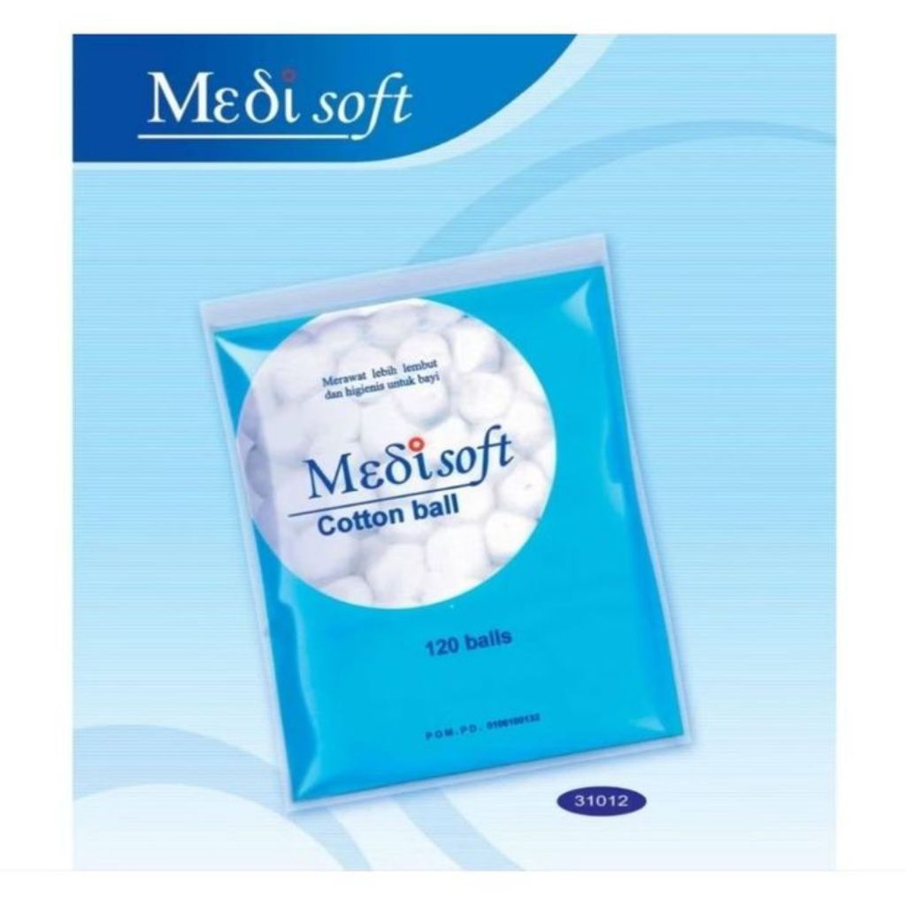 Medisoft cotton ball 75gr