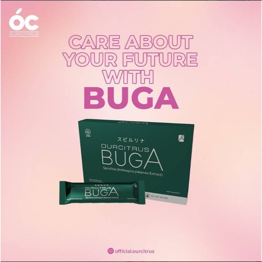 BUGA Ourcitrus Suplemen Blue Green Algae Original