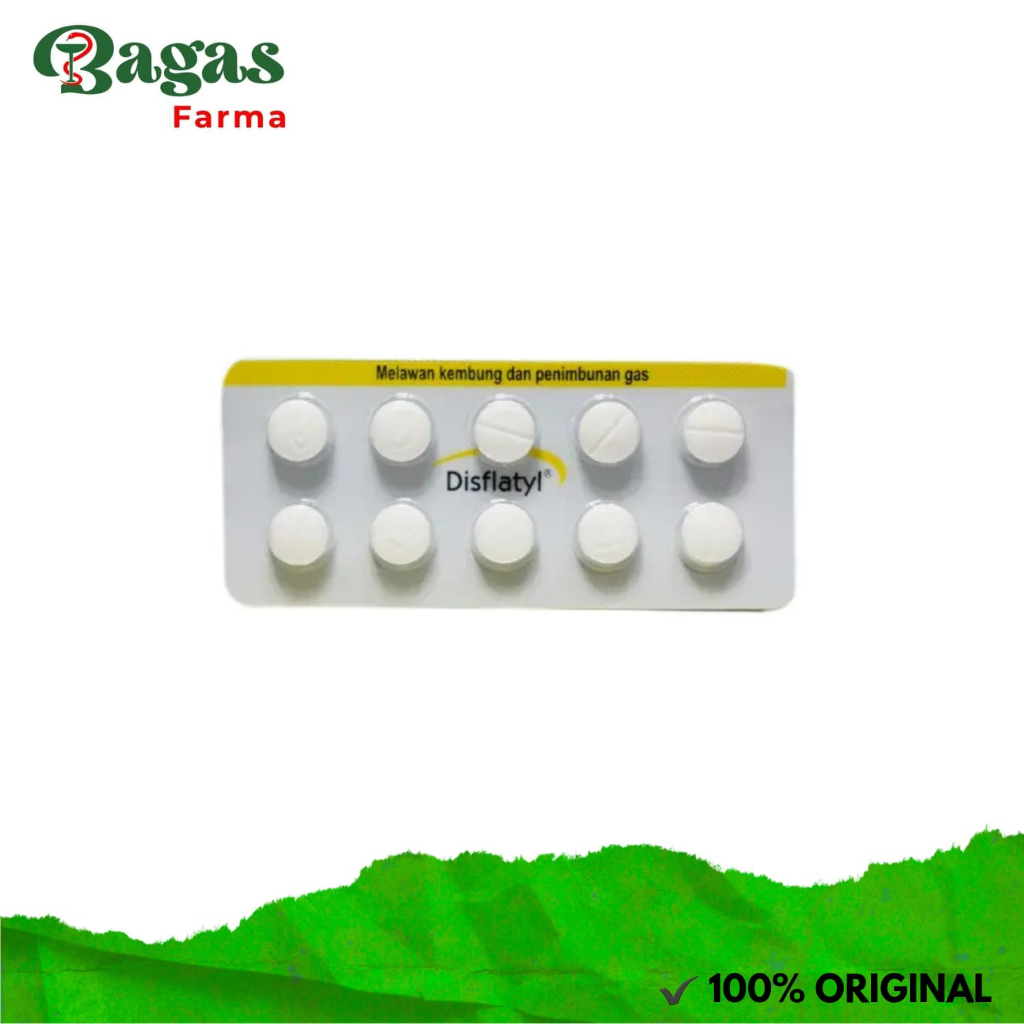 Disflatyl 40 Mg Strip 10 Tablet