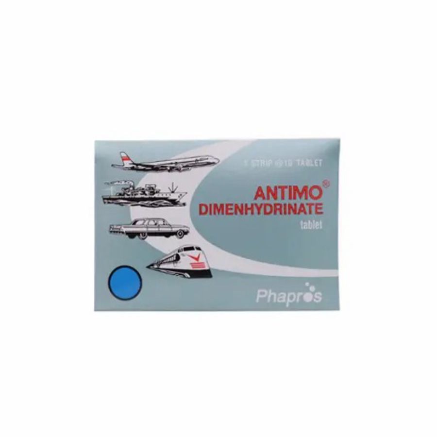 Antimo obat mabuk perjalanan/strip
