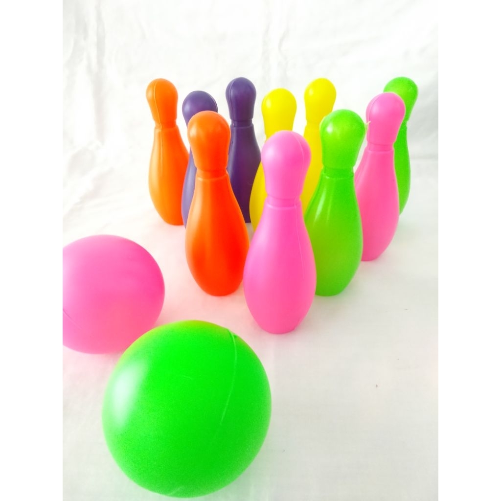 Bowling Set tinggi tiang 20cm