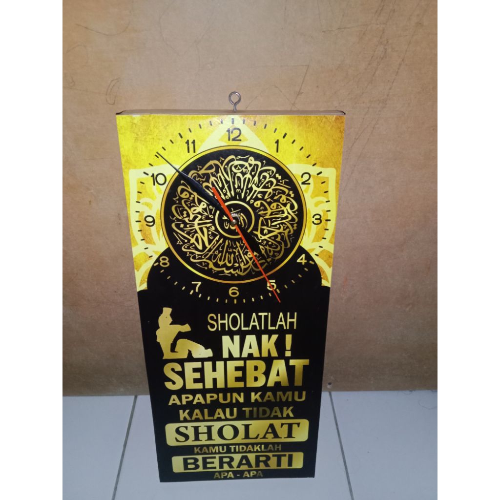 JAM DINDING AESTHETIC ISLAMIC