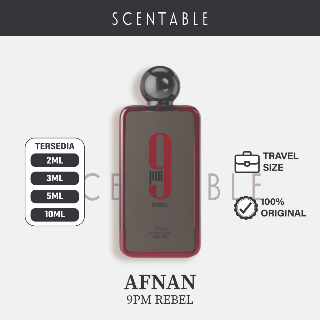 Decant Afnan 9PM Rebel Original - Scentable