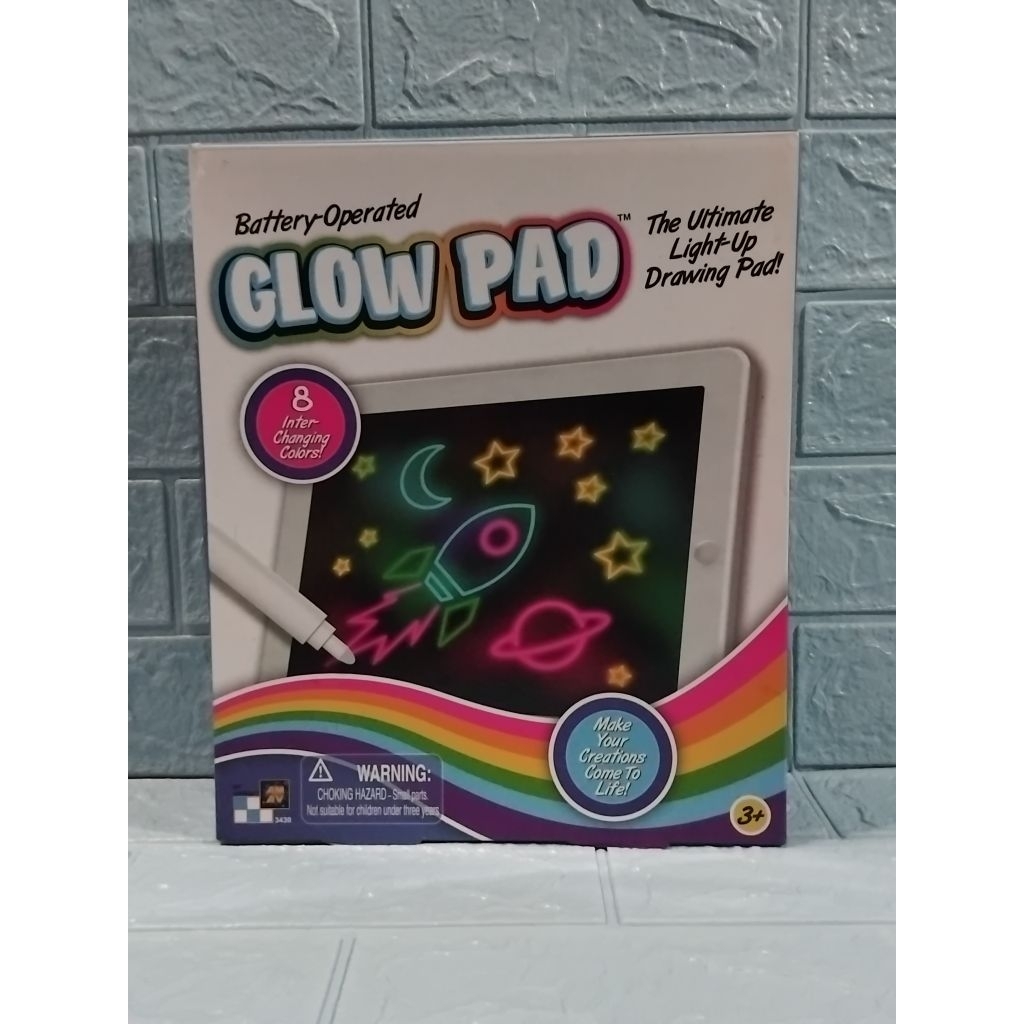 Glow Pad The Ultimate Light - up Drawing Pad!
