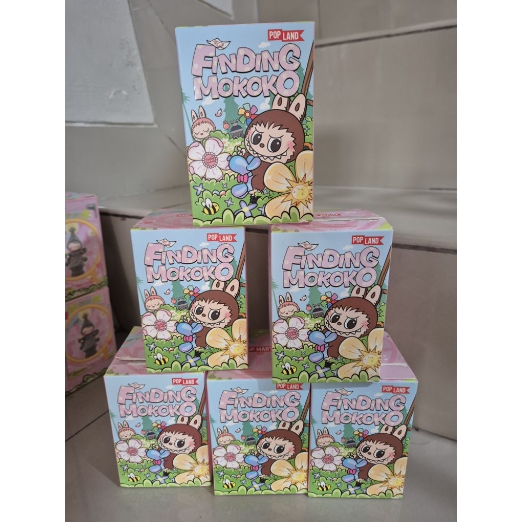 popmart figure finding mokoko