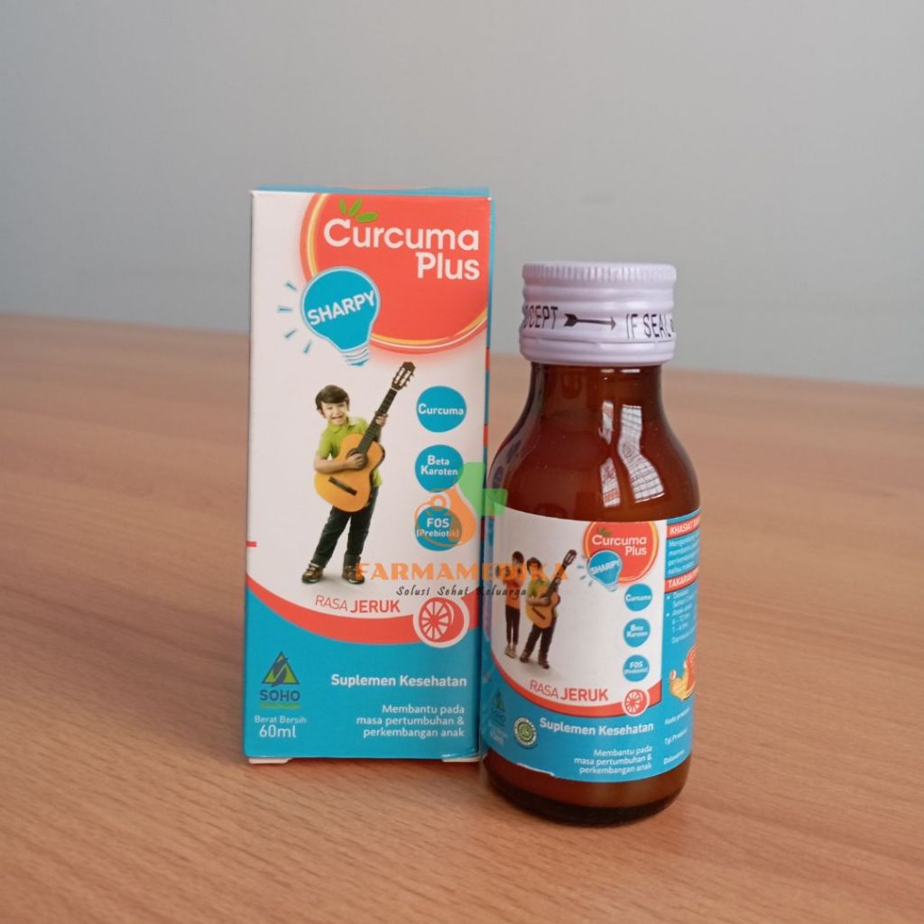 Curcuma Plus Sharpy Rasa Jeruk