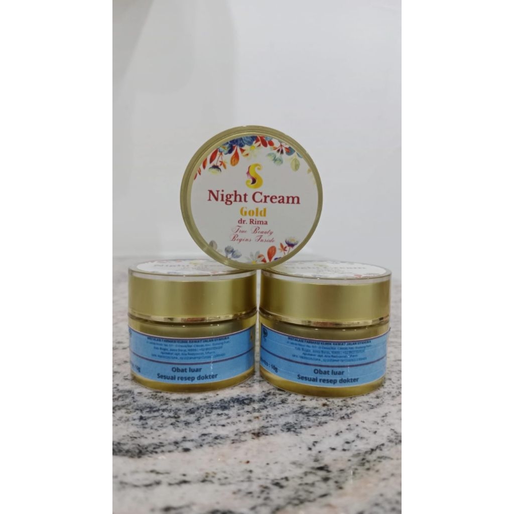Night Cream Gold