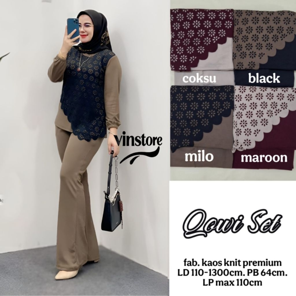(COD) QOWI SET // ORIGINAL VINSTORE // PREMIUM QUALITY
