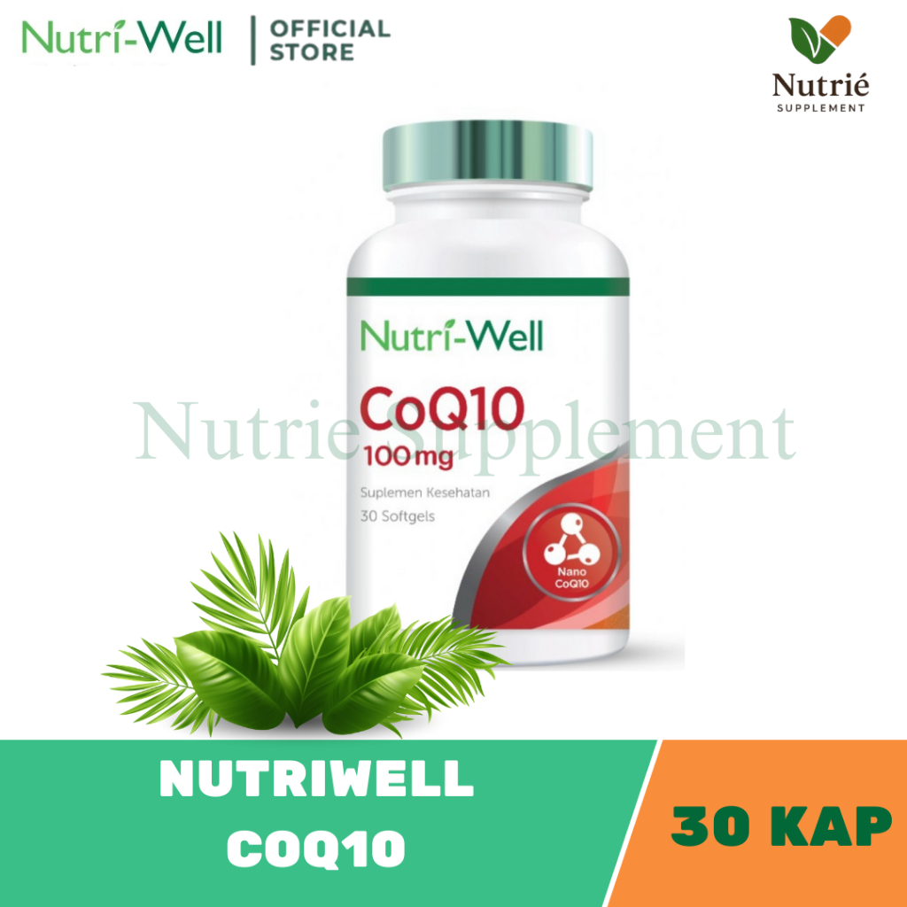 NUTRIWELL COQ10 (30 KAPSUL)