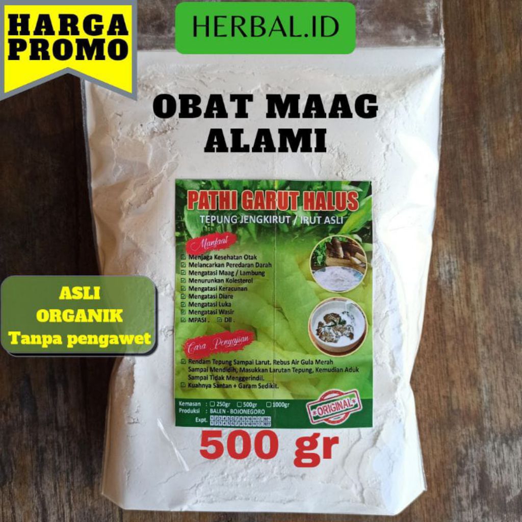 tepung garut 500gr/pati garut/arrowroot powder