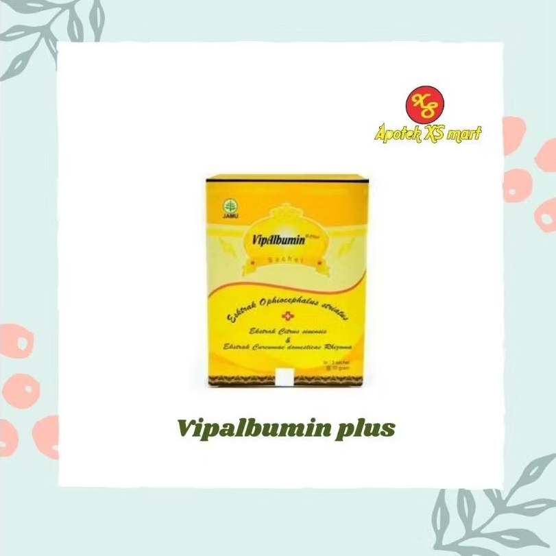 VIPALBUMIN PLUS SACHET 10GR