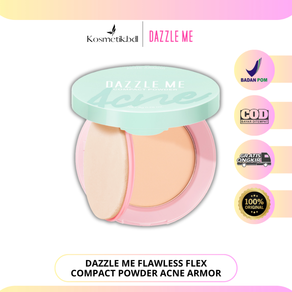 DAZZLE ME FLAWLESS FLEX COMPACT POWDER ACNE ARMOR