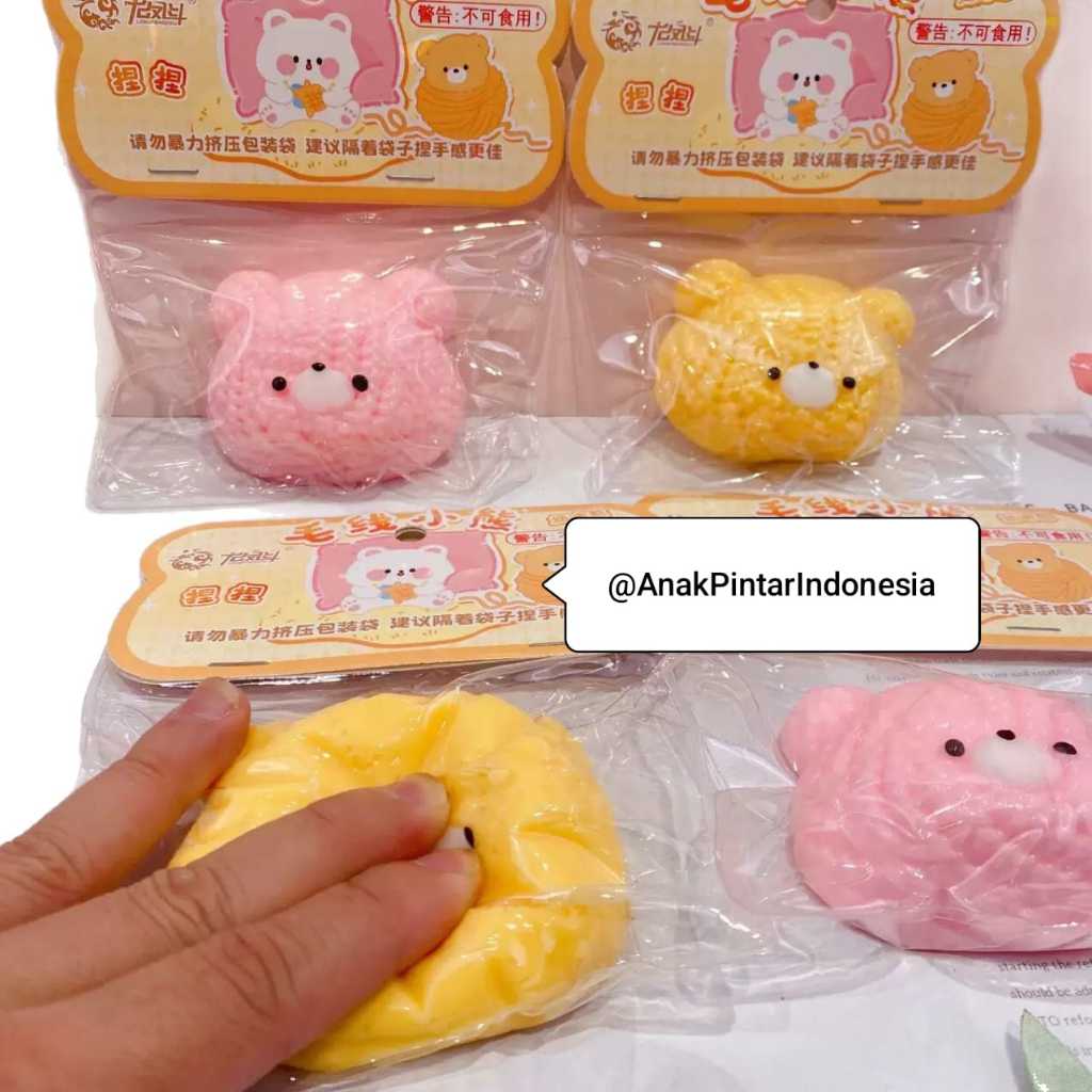MAINAN SQUISHY BEAR [ JXC-0308 ]