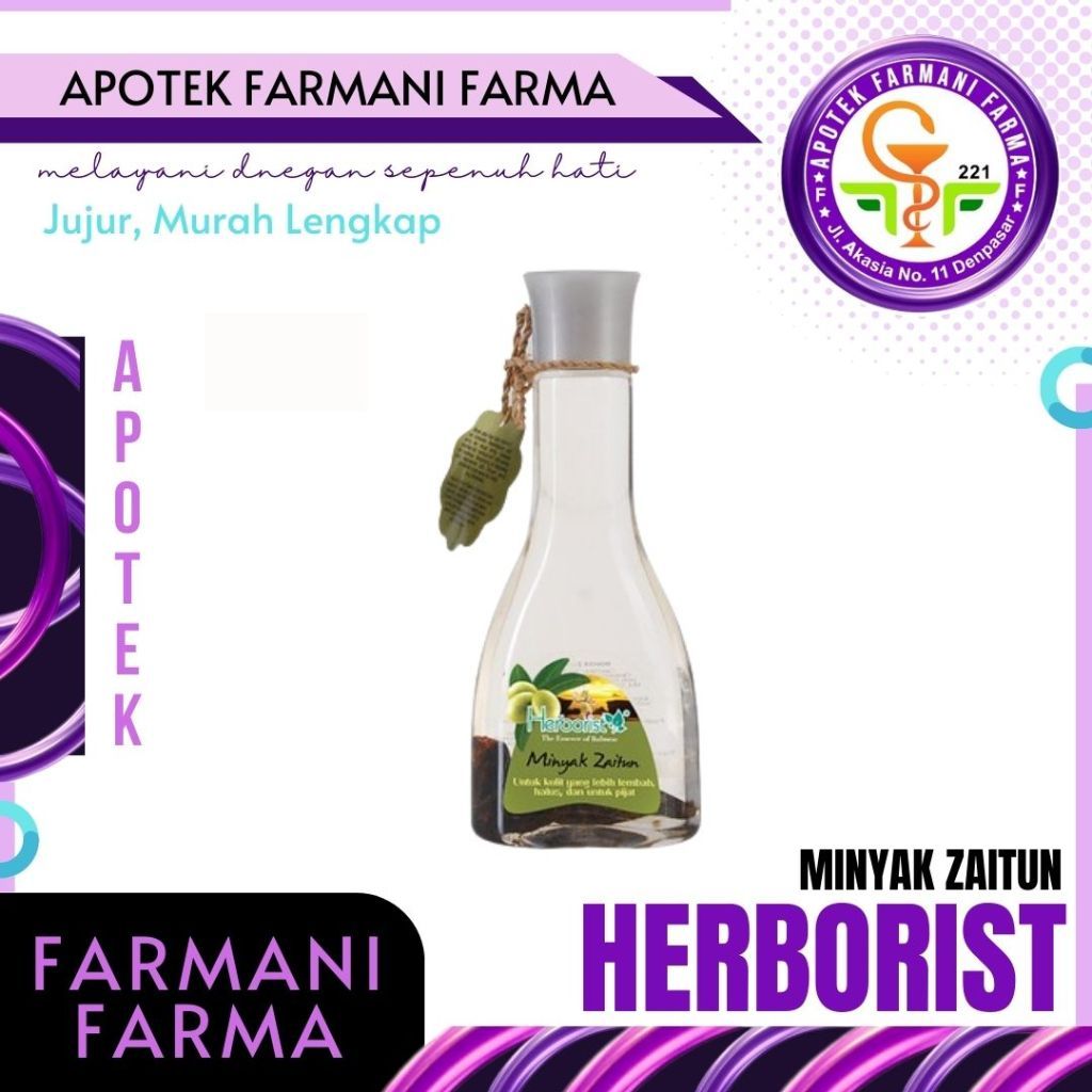 MINYAK ZAITUN HERBORIST/150ML/75ML