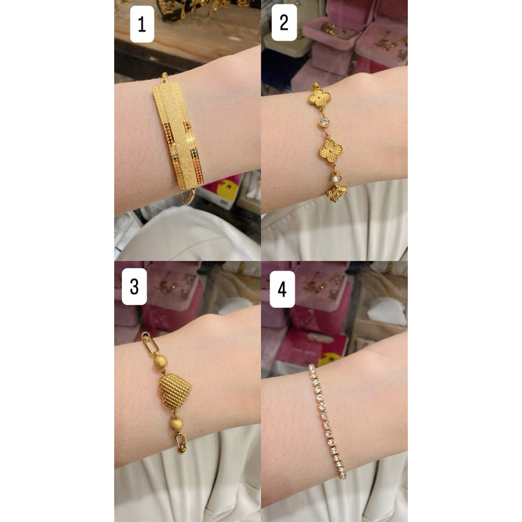 gelang serut titanium