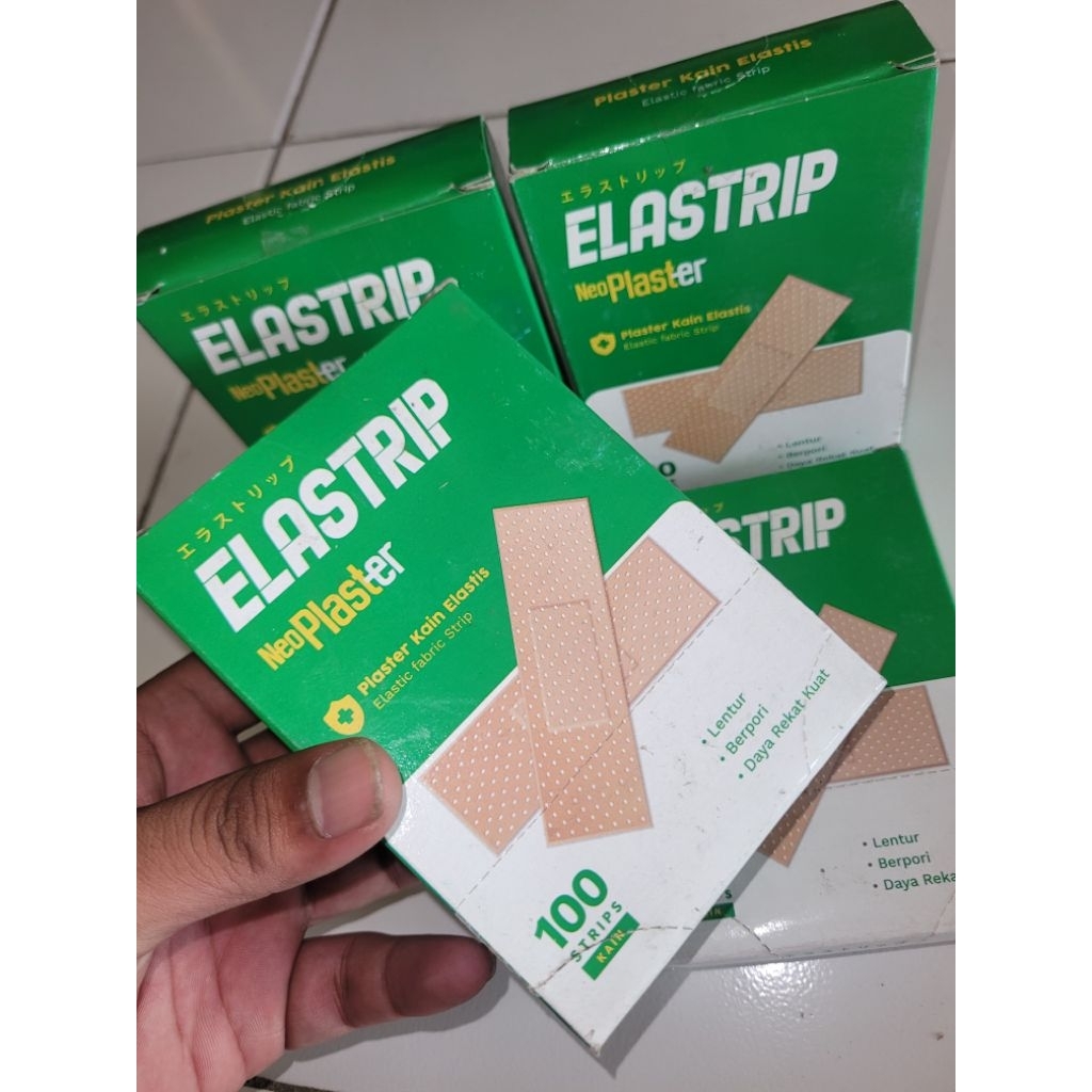Elastrip/plester Luka Isi 100 lembar