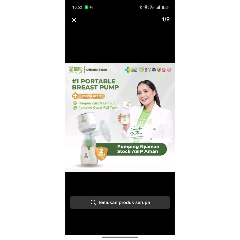 pompa elektrik  second mom uung