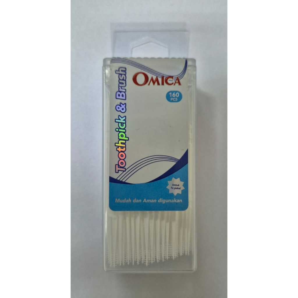 Omica Toothpick 2in1 Box 160 pcs