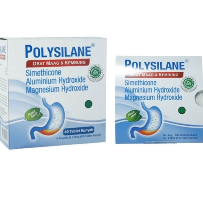 POLYSILANE TABLET KUNYAH 8 TABLET